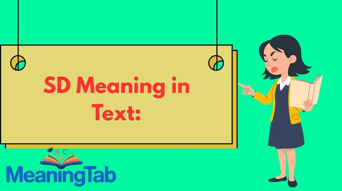 SD Meaning in Text: